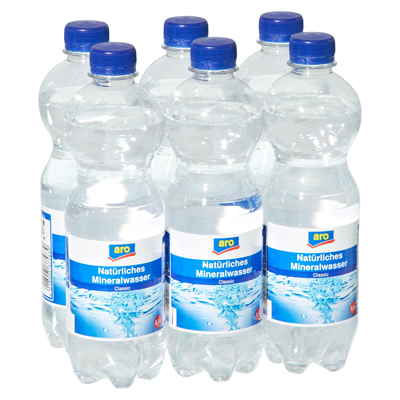 aro Natürliches Mineralwasser Classic (0,5 l Flaschen)