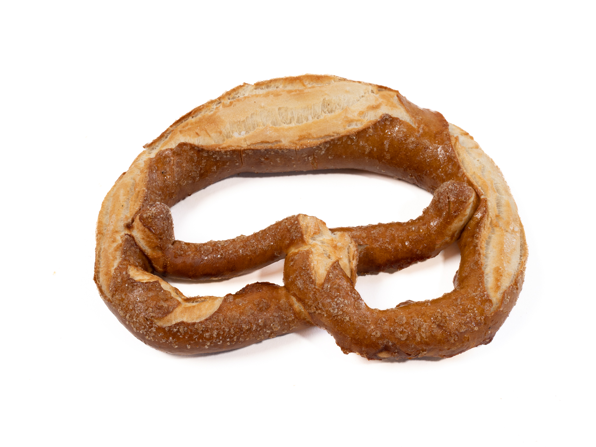 Große Zuckerbrezel